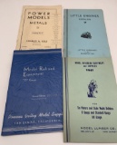 FOUR Vintage 1940's Model Railroad Catalogs