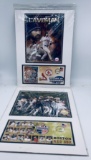 Pair of Frameable RED SOX Commemorative Postal Covers (2004 & 2007)