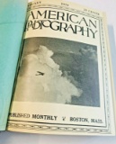 American PHOTOGRAPHY Bound Magazine Jan-June 1924 with nice AVIATION cover