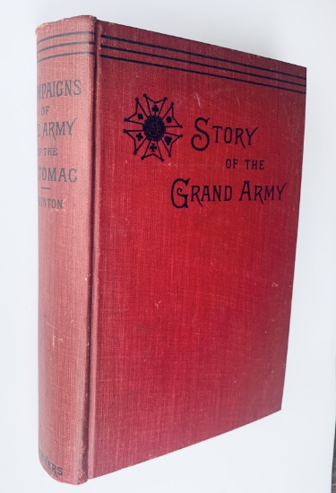 CIVIL WAR Campaigns of the Army of the Potomac. A Critical History of Operations (1892)