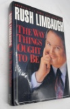 SIGNED RUSH LIMBAUGH The Way Things Ought To Be