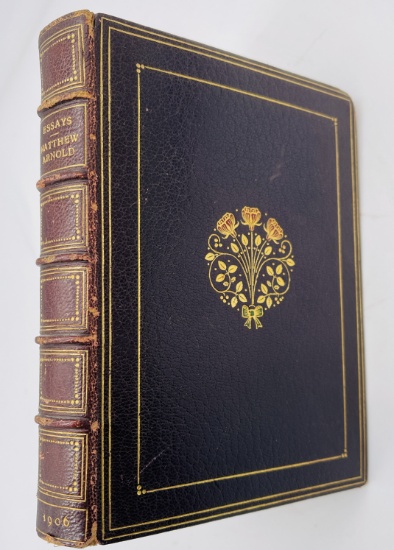 RARE ESSAYS by Matthew Arnold (1906) with Custom Binding