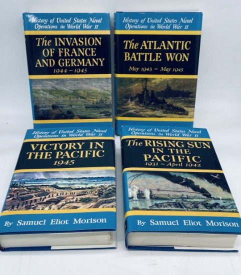 WW2 History of United States Naval Operations BOOK LOT