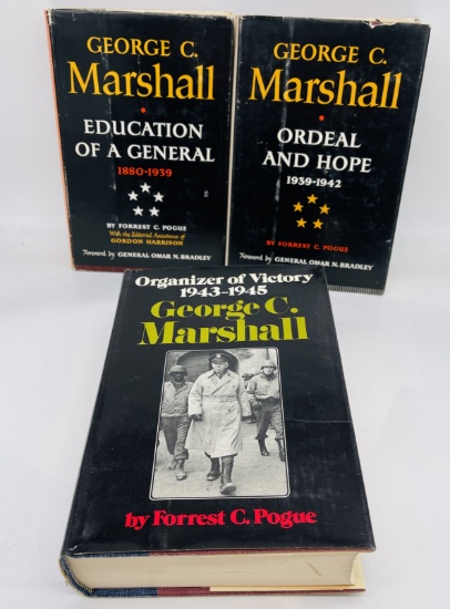COLLECTION of Books on GENERAL GEORGE C. MARSHALL