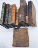 ANTIQUARIAN BOOK LOT - Ten Books (1759-1880)