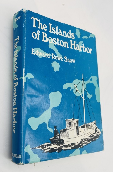 SIGNED The Islands of Boston Harbor by Edward Rowe Snow (1976)