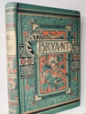 POEMS by Bryant (1888) with Art Nouveau Decorative Cover