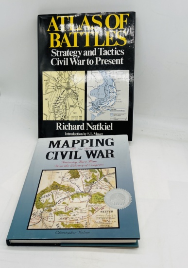 Mapping the CIVIL WAR with Rare Maps & ATLAS of BATTLES from Civil War to Present