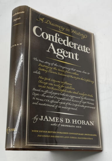 CONFEDERATE AGENT: a Discovery in History (1954) CIVIL WAR
