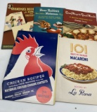 Collection of Vintage COOKING PAMPHLETS