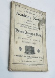 American Academy Notes (1881) Exhibition of the National Academy of Design
