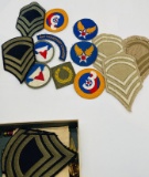 MILITARY PATCH AND MEDAL COLLECTION WW2