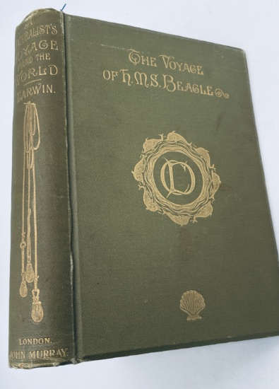 RARE A Naturalist's Voyage. Journal of Researches on HMS Beagle by CHARLES DARWIN (1890)