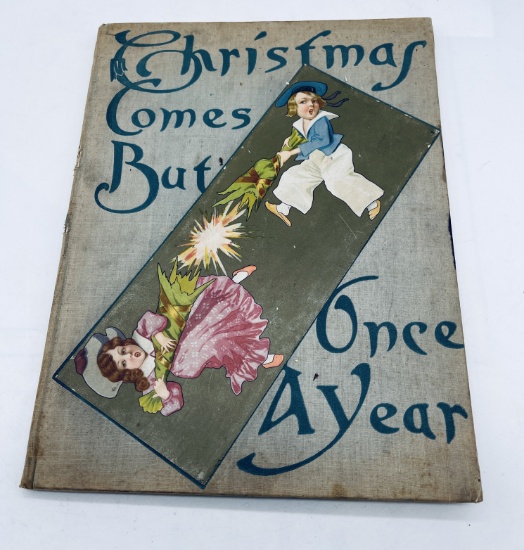 RARE Christmas Comes But Once a Year (1903) with Lewis Jesse Bridgman