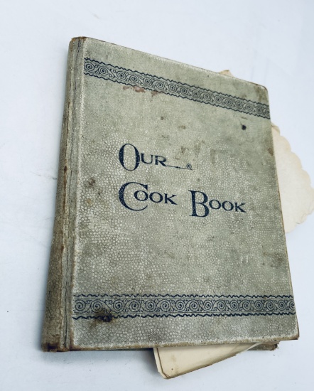 OUR COOK BOOK (1898) Antique New England Cook Book with Recipes