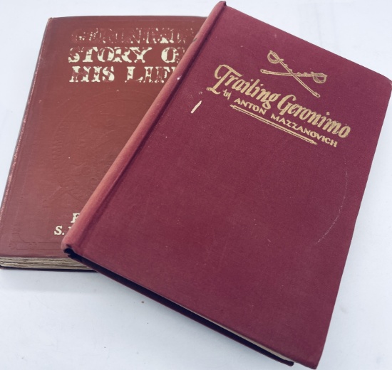 GERONIMO'S Story of His Life (1906) &  Trailing GERONIMO (1931)