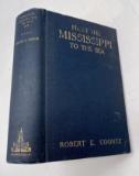 RARE SIGNED From the Mississippi to the Sea (1913) by Admiral Robert Coontz