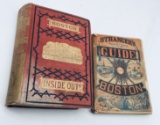 Boston Inside Out! Sins of a Great City (1888) and Stranger's Guide to Boston (1882)