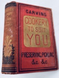 A New System Of Domestic COOKERY: Use of Private Families (c.1885) CARVING PICKLING