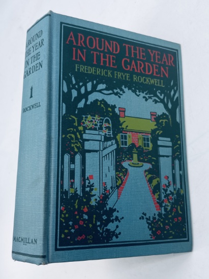 Around the Year in the Garden (1926) Vegetable Guide - Fruits - Flowers