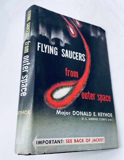 FLYING SAUCERS From Outer Space (1953) First Edition