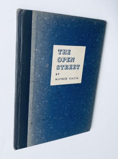RARE SIGNED The Open Street by Alfred Kazin (1948)