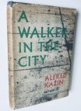 RARE SIGNED A Walker in the City by Alfred Kazin (1951) First Edition