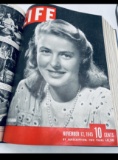 BOUND LIFE MAGAZINE July - December 1945 - Post WWII - Nuremberg trials - Hollywood