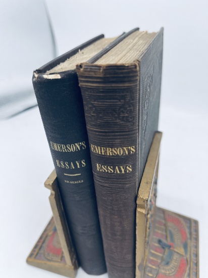 ESSAYS. SECOND SERIES (1841) by Ralph Waldo Emerson with Additional 1844 Edition