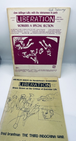 Two Copies of LIBERATION MAGAZINE (1972)