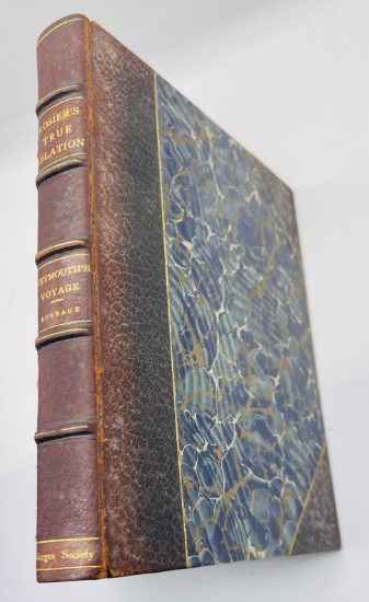 RARE Rosier's Relation (1887) of WEYMOUTH'S VOYAGE To the Coast of MAINE 1605