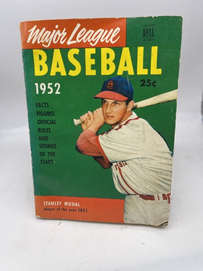 Major League BASEBALL Magazine with STAN MUSIAL COVER