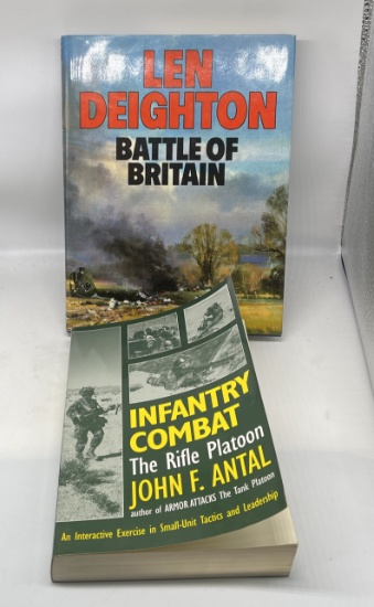MILITARY BOOKS - The BATTLE OF BRITAIN & Infantry Combat - The Rifle Platoon
