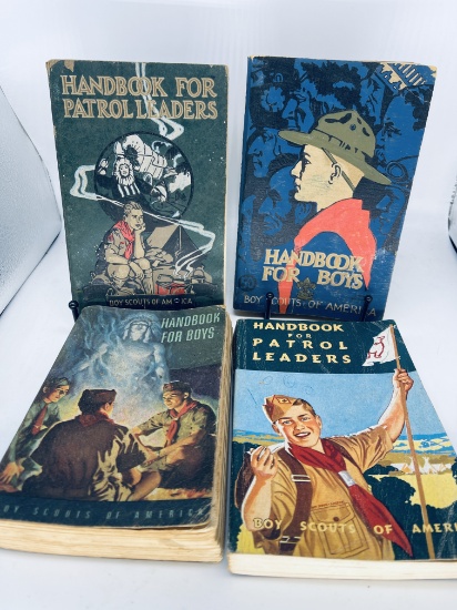 Collection of BOY SCOUT Books 1930's through 1950's