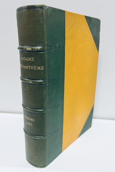 Madame Chrysanthemum (1927) by Pierre Loti - LIMITED EDITION - Rebound in Leather