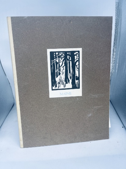 MAINE: A Collection of Writing and Images (1981) Puissant Press Limited Edition - With SIGNED PRINT
