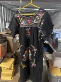 BRAND NEW Indigenous Embraided Black Dress