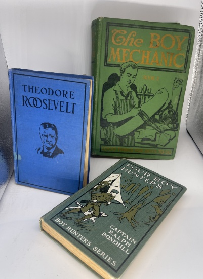 Antique and Vintage Children's Lot - Theodore Roosevelt - Boy Scouts - Kipling - Miles Standish