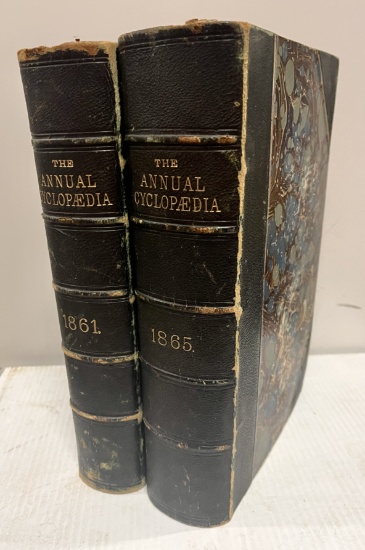 Annual Cyclopedia 1861 & 1865 - Filled with Civil War Content