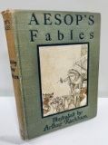 RARE Aesop's Fables (1912) Illustrations by ARTHUR RACKHAM