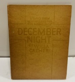 December Night from Death Comes for the Archbishop (1933) by Willa Cather