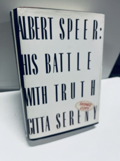 SIGNED - ALBERT SPEER: His Battle with Truth