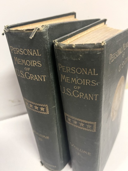 Personal Memoirs of U. S. Grant (1885) Two Volimes