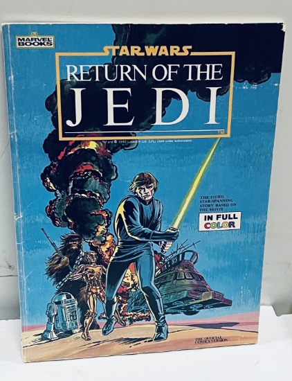 STAR WARS RETURN OF THE JEDI (1983) Marvel Official Comic Book
