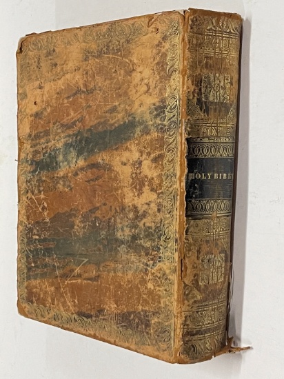 The HOLY BIBLE Containing Old and New Testaments (1829) with Genealogy