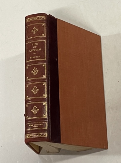Herndon's Life of LINCOLN (1949) Fine Editions Press