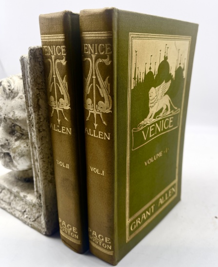 VENICE by Grant Allen (1903) Two Volume Set