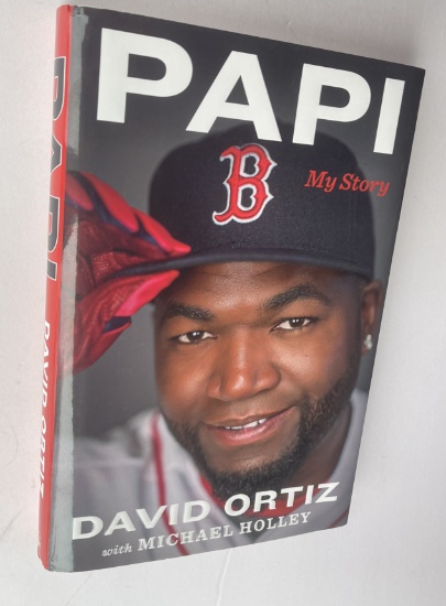 SIGNED PAPI by David Ortiz - Hall of Famer