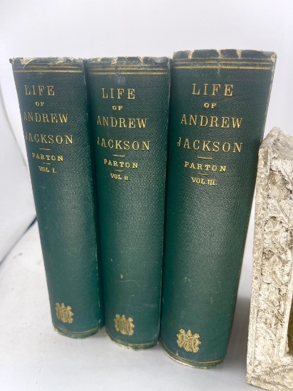 Life of ANDREW JACKSON (1879) Three Volume Set