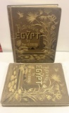 EGYPT: Descriptive, Historical, and Picturesque (1880) LARGE Two Volume Set